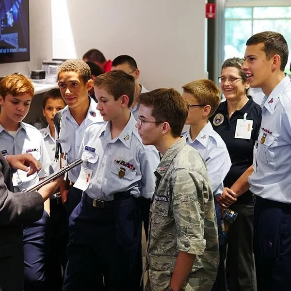 Lenovo Hosts Civil Air Patrol Cadets Exploring STEM Careers