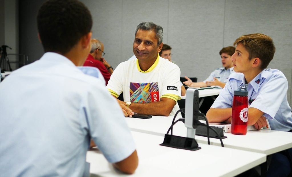 Lenovo Hosts Civil Air Patrol Cadets Exploring STEM Careers