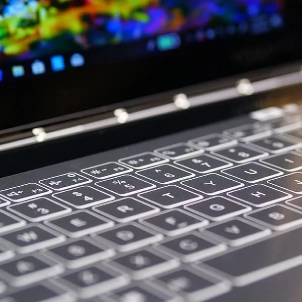 Adaptive Virtual Keyboard Makes Yoga Book Smarter, More Inclusive