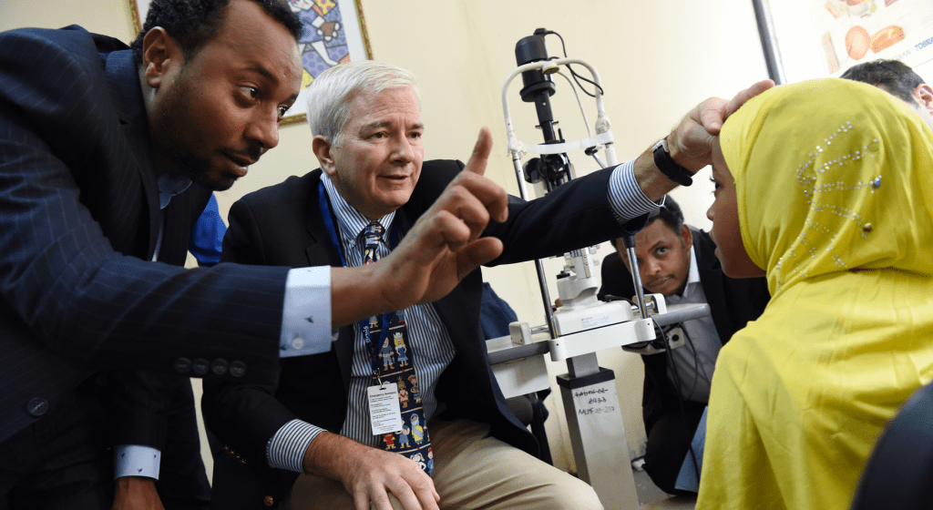 Providing the Gift of Sight through Training and Technology