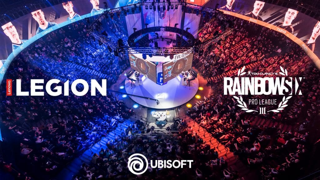 Lenovo Legion™ Teams Up with Ubisoft® as the Official PC and Monitor Sponsor of Tom Clancy’s Rainbow Six® Siege Pro League and Majors