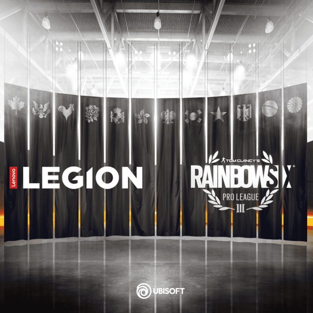 Lenovo Legion™ Teams Up with Ubisoft® as the Official PC and Monitor Sponsor of Tom Clancy’s Rainbow Six® Siege Pro League and Majors