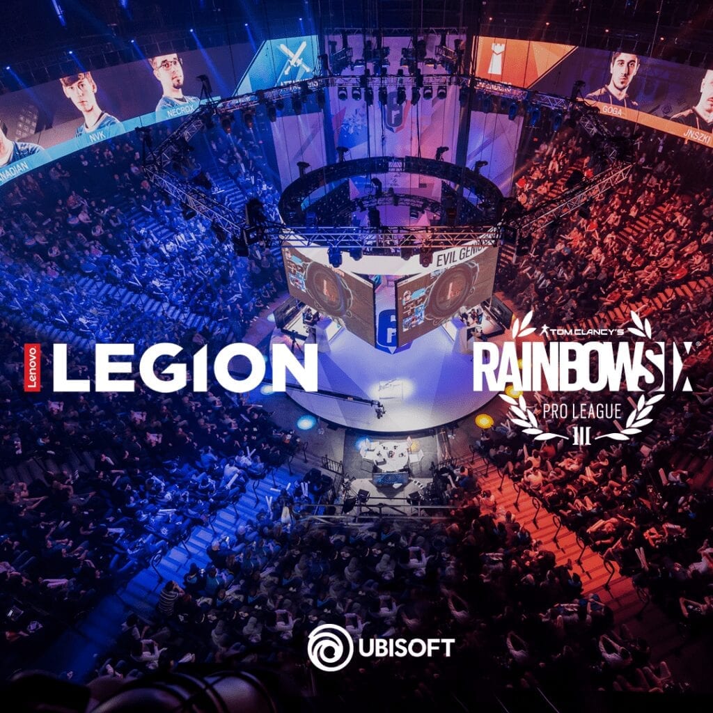 Lenovo Legion™ Teams Up with Ubisoft® as the Official PC and Monitor Sponsor of Tom Clancy’s Rainbow Six® Siege Pro League and Majors