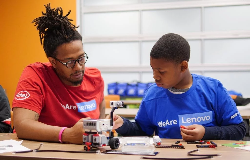 Learning STEM by Battling Robotic Cars and Exploring VR