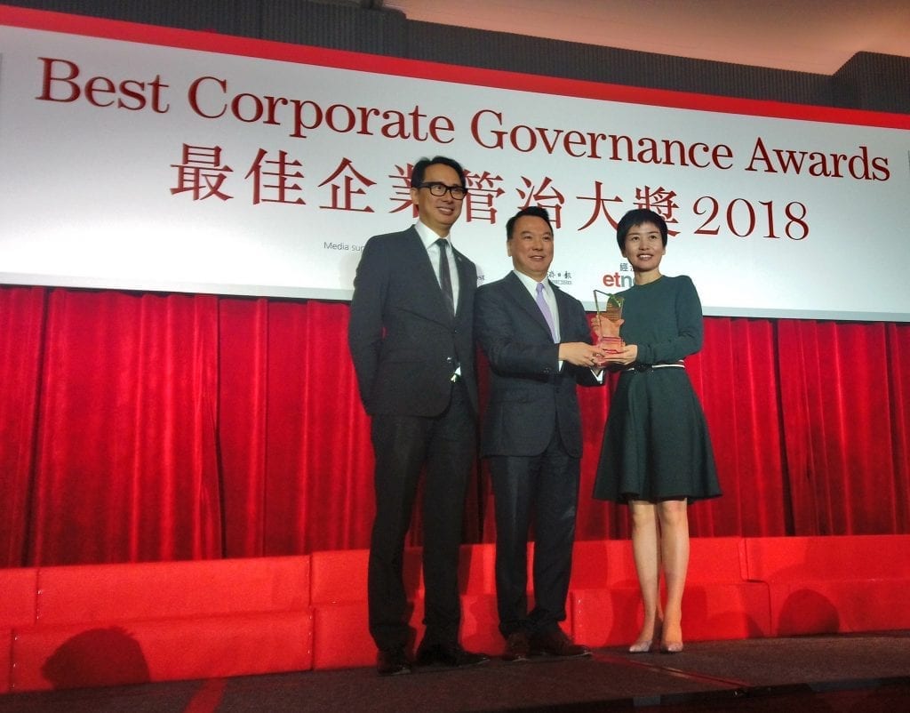 Lenovo Takes Two Honors in 2018 HKICPA Best Corporate Governance Awards