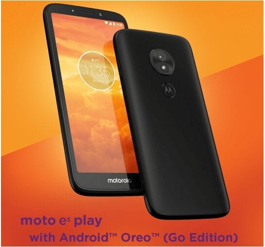 moto e5play: Performance and Protection with Android Oreo (Go edition)