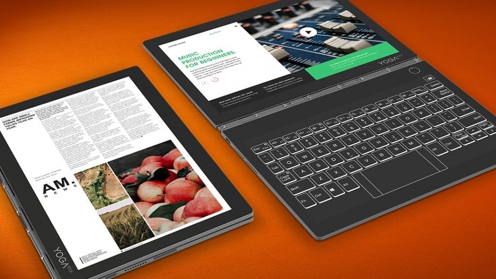 Adaptive Virtual Keyboard Makes Yoga Book Smarter, More Inclusive