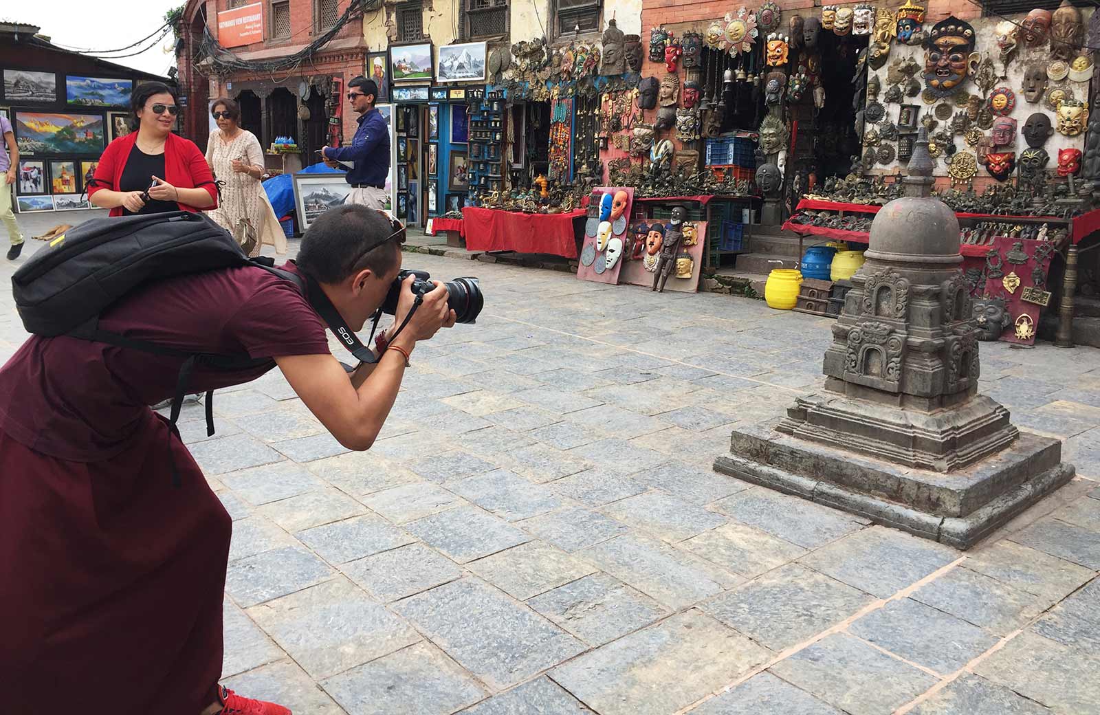 Swayambhu_monk_1