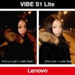 Take Great Selfies and Groupies in the Dark with Lenovo VIBE S1 Lite