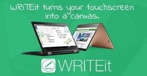 Lenovo Upgrades Touch Screen Experience with WRITEit 2.0
