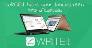 Lenovo Upgrades Touch Screen Experience with WRITEit 2.0