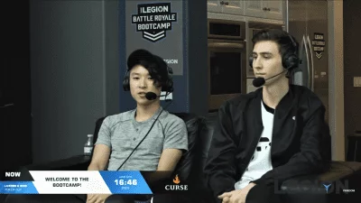 Kayuun and Bizzle coaching Fortnite