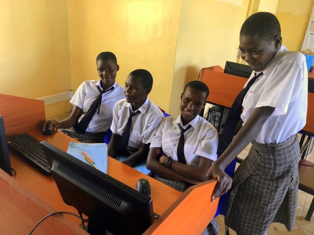 WISER computer lab, Kenya