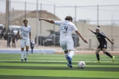Deena Rahman at the Dead Sea game
