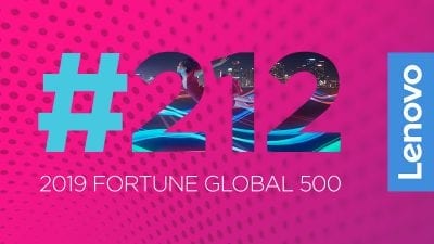 Lenovo Global Fortune 500 #212