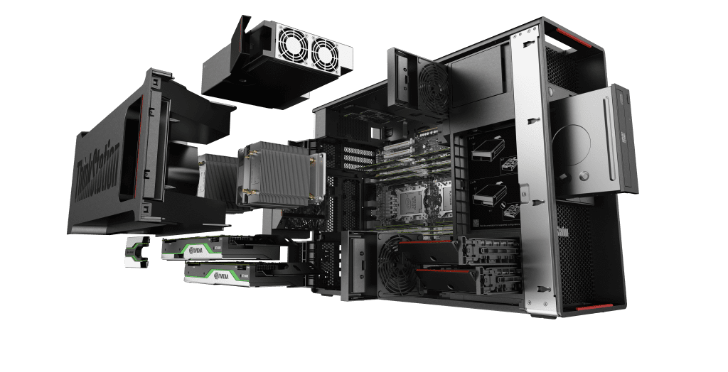 ThinkStation P920 Exploded View