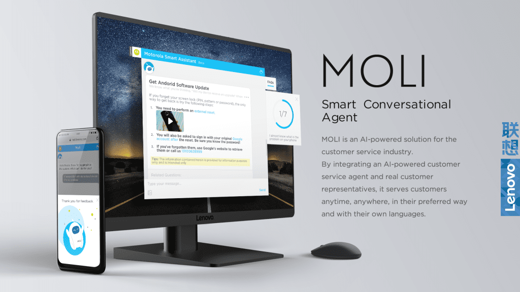 MOLI smart conversational agent