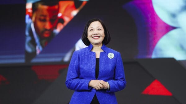 Lenovo CMO Gina Qiao in 2019
