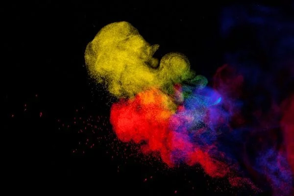 Lenovo brand color burst