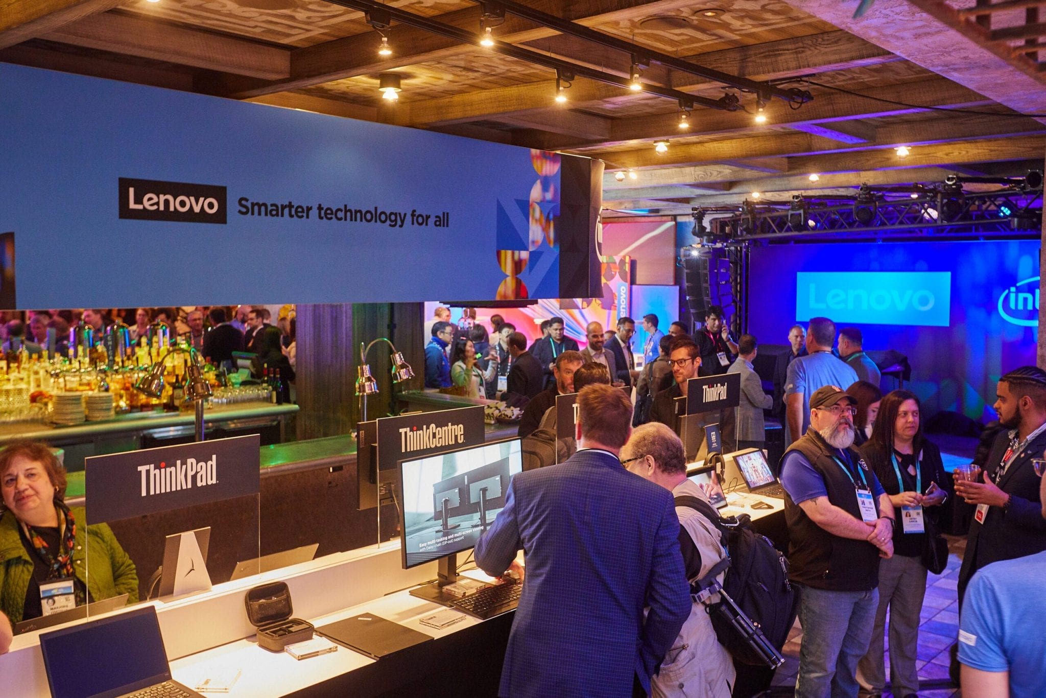 Lenovo booth at CES 2020