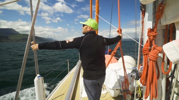 Vitalie Palanciuc setting sail to Antarctica