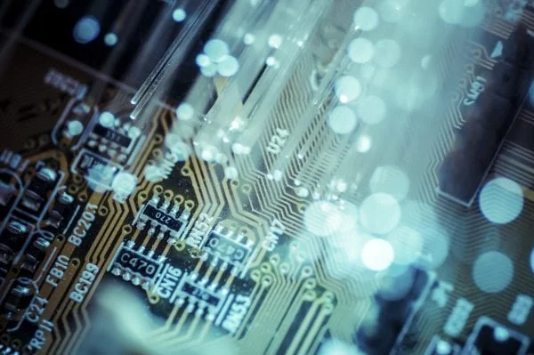 Lenovo brand image - circuitry detail