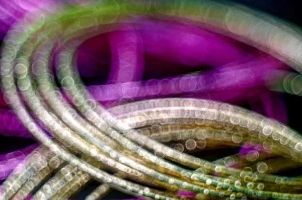 Lenovo Brand image - glittering wires