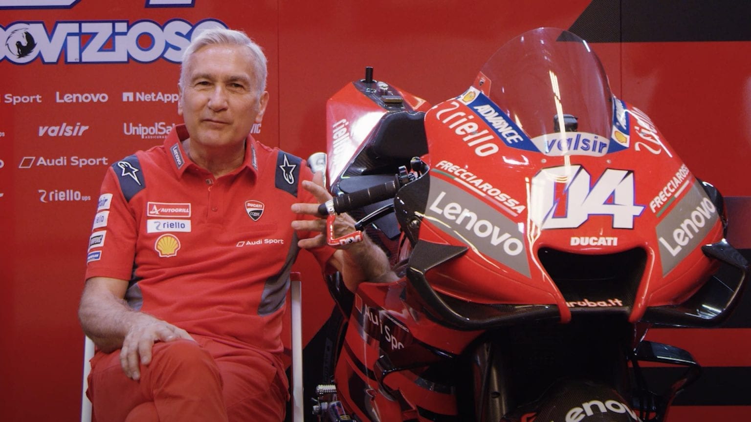 A Race Day in the Life of Ducati Team Manager Davide Tardozzi - Lenovo ...