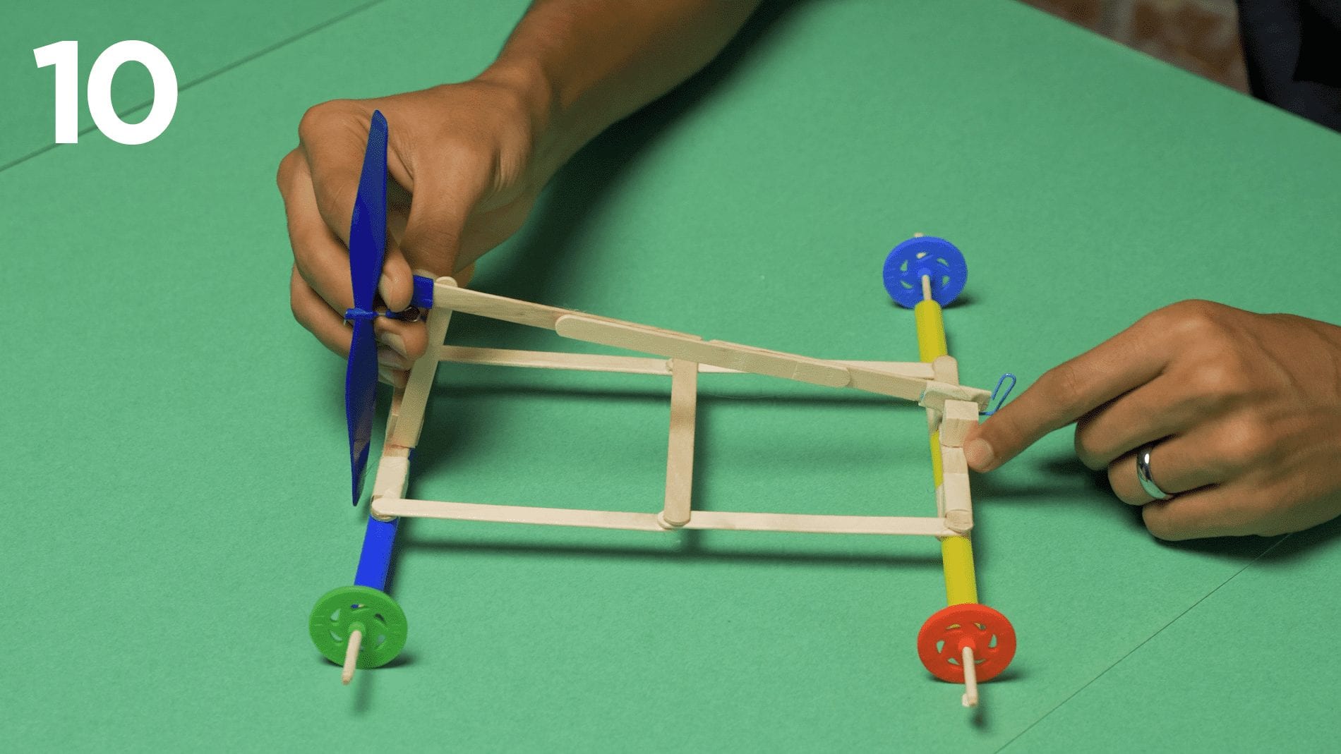 STEM at Home: Propeller-Powered Car step 10