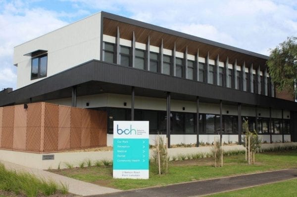 The main office building of Bellarine Community Health in Australia