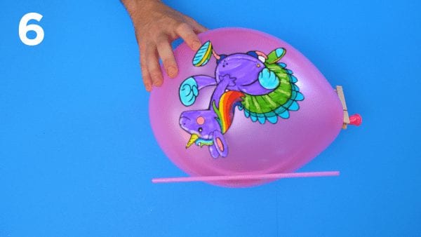 STEM at Home: Balloon Race 6