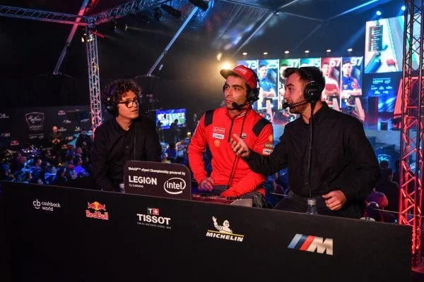 Esport event commentators.