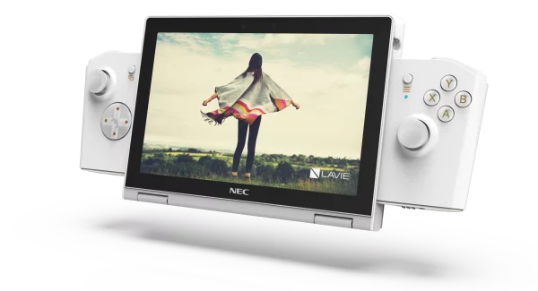 the optional Gaming Controller10 on the super small LAVIE MINI to play high-quality PC games