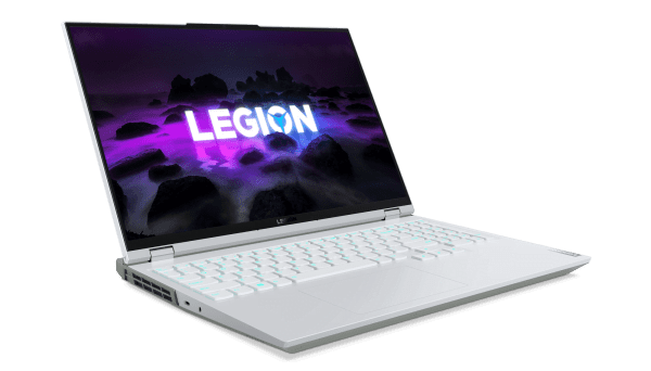 The new 16-inch Lenovo Legion 5 Pro in Stingray White