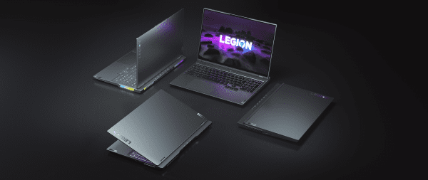 Four Lenovo Legion PCs