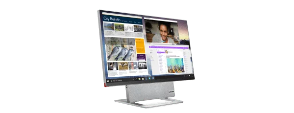 Lenovo Yoga AIO 7 in horizontal orientation
