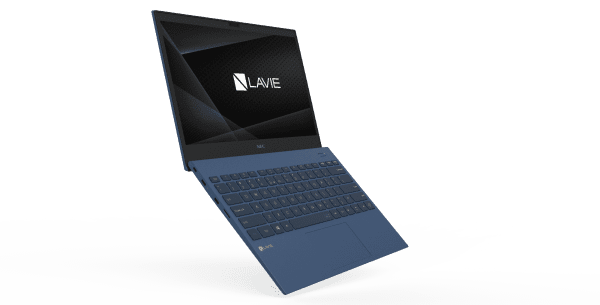 The new 13-inch NECPC LAVIE Pro Mobile laptop in Navy Blue