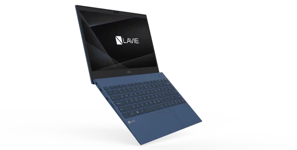 The new 13-inch NECPC LAVIE Pro Mobile laptop in Navy Blue