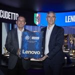 Lenovo's Luca Rossi and Inter's Alessandro Antonello