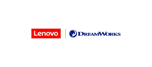 Lockup with Lenovo and DreamWorks logos