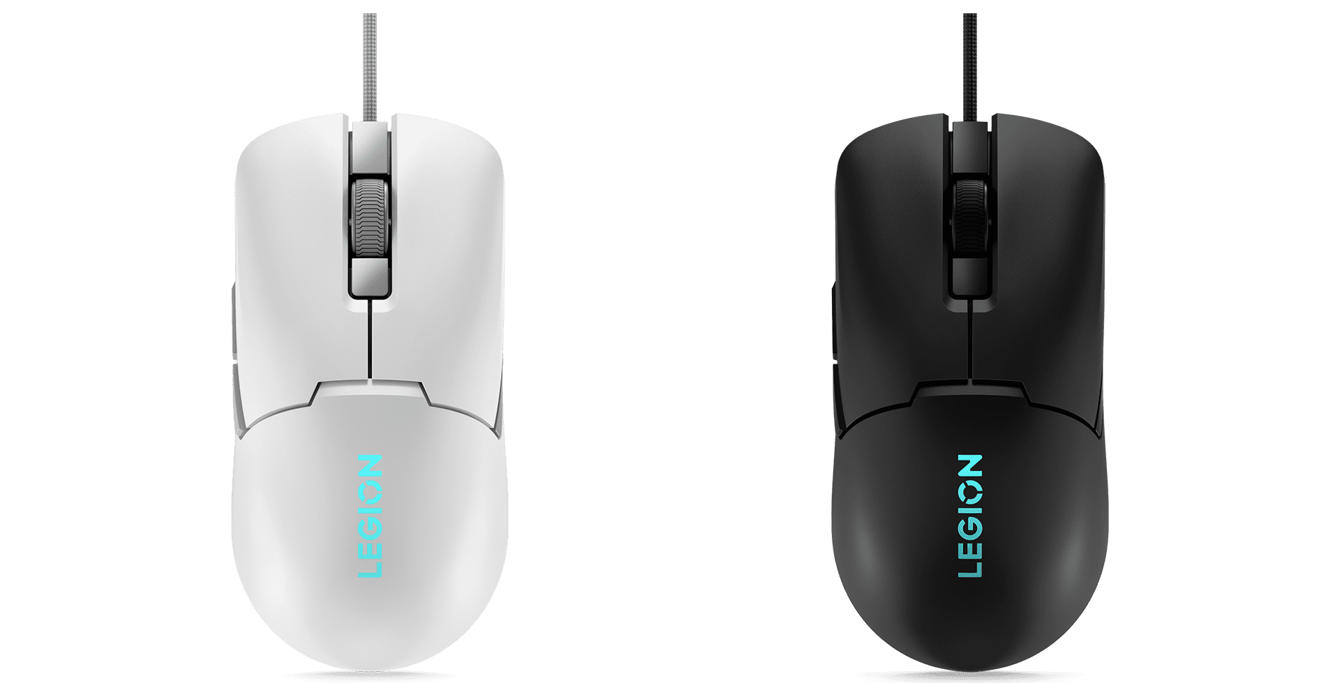 The Lenovo Legion M300s RGB Gaming Mouse comes in complementary colors to latest Legion PCs