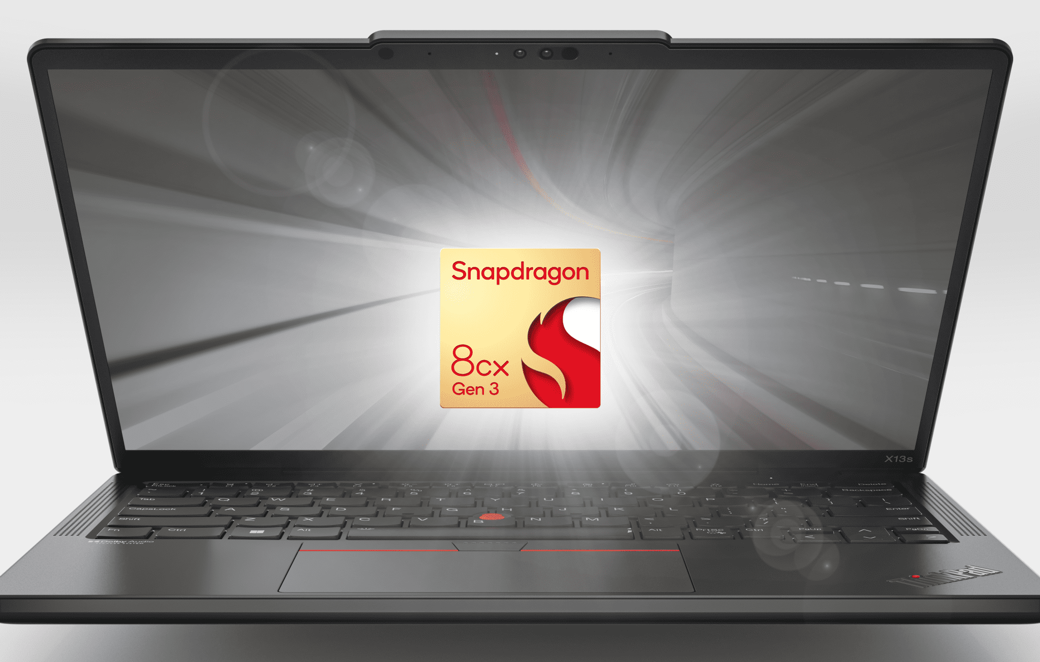 Powered by Snapdragon 8cx Gen 3 compute platform