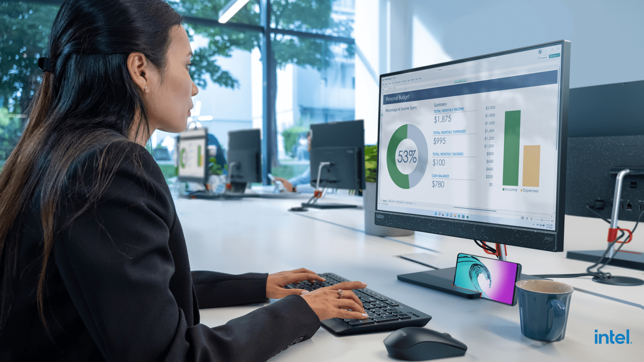 AI-Assisted Lenovo ThinkCentre neo 50a All-in-One Built for Smart  Performance, Productivity and Collaboration - Lenovo StoryHub