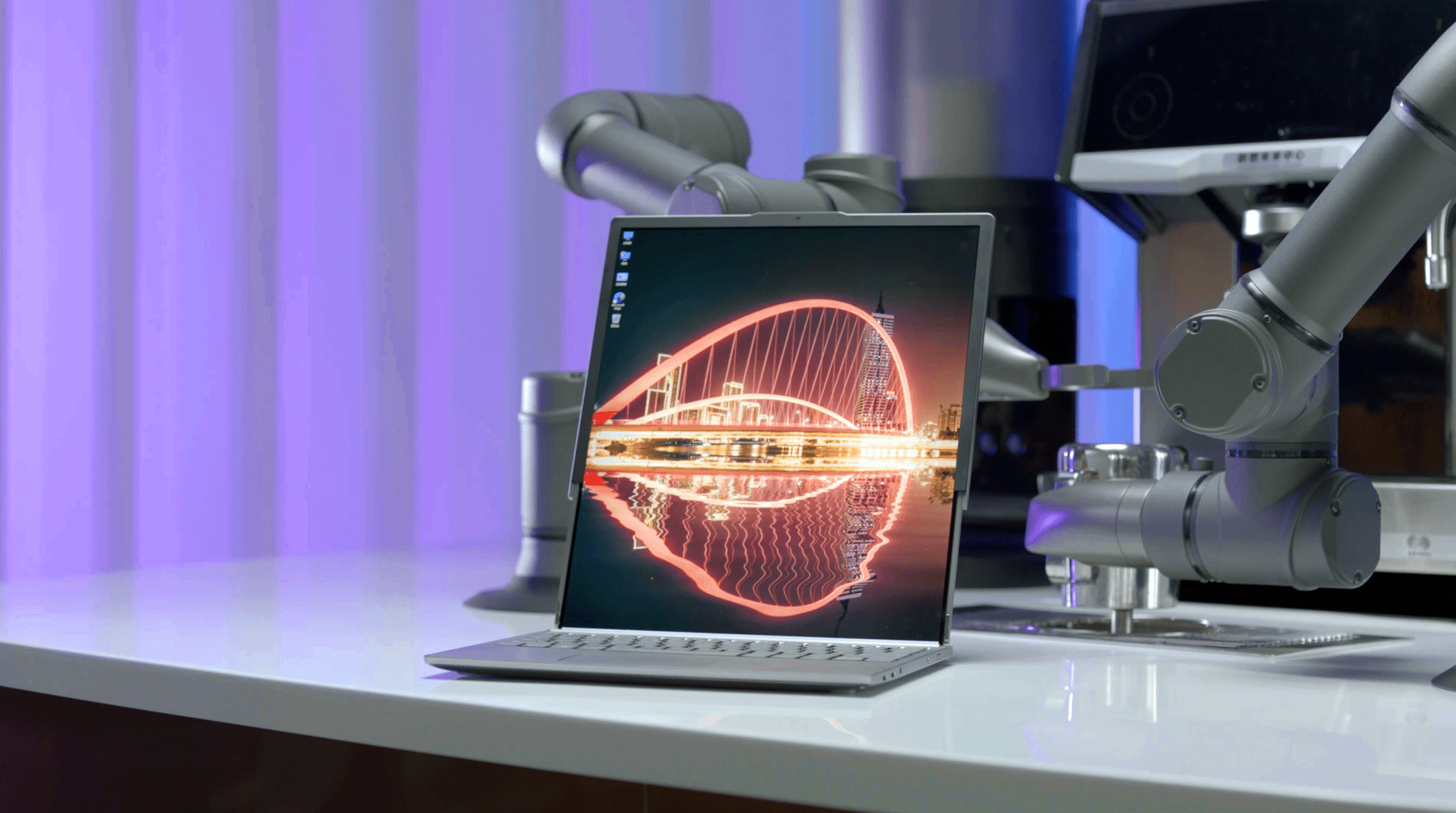 Lenovo’s proof-of-concept rollable PC