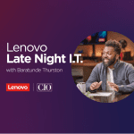 Lenovo Late Night IT promo graphic