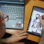 , Lenovo has teamed up with comic artist and game designer Salva Espín, to create a collection of limited-edition stickers that combine the on and offline world.