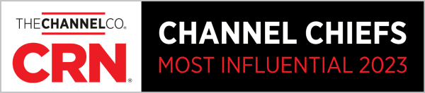 Banner image with text: CRN Channel Chiefs most influential 2023