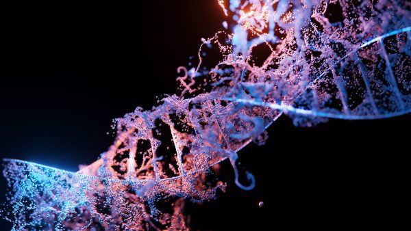 3D DNA graphic