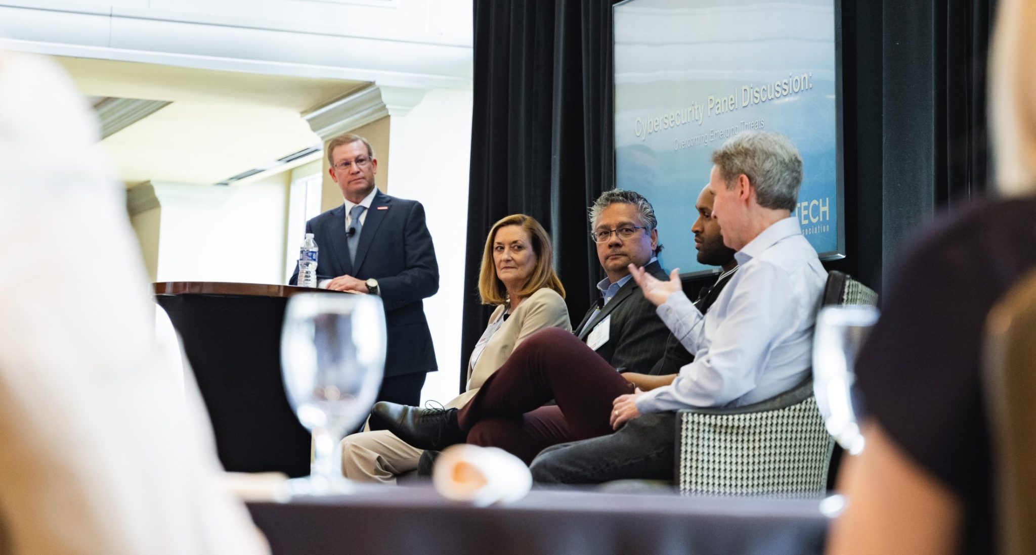 Cybersecurity panel moderated by Lenovo's Rob Cato