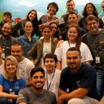 Employees at the Motorola office in Sao Paulo, Brazil gave back with long-time partner, Caminhando, providing support for people with disabilities.